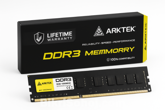 ARKTEK DDR3 8GB 1600MHz Desktop RAM